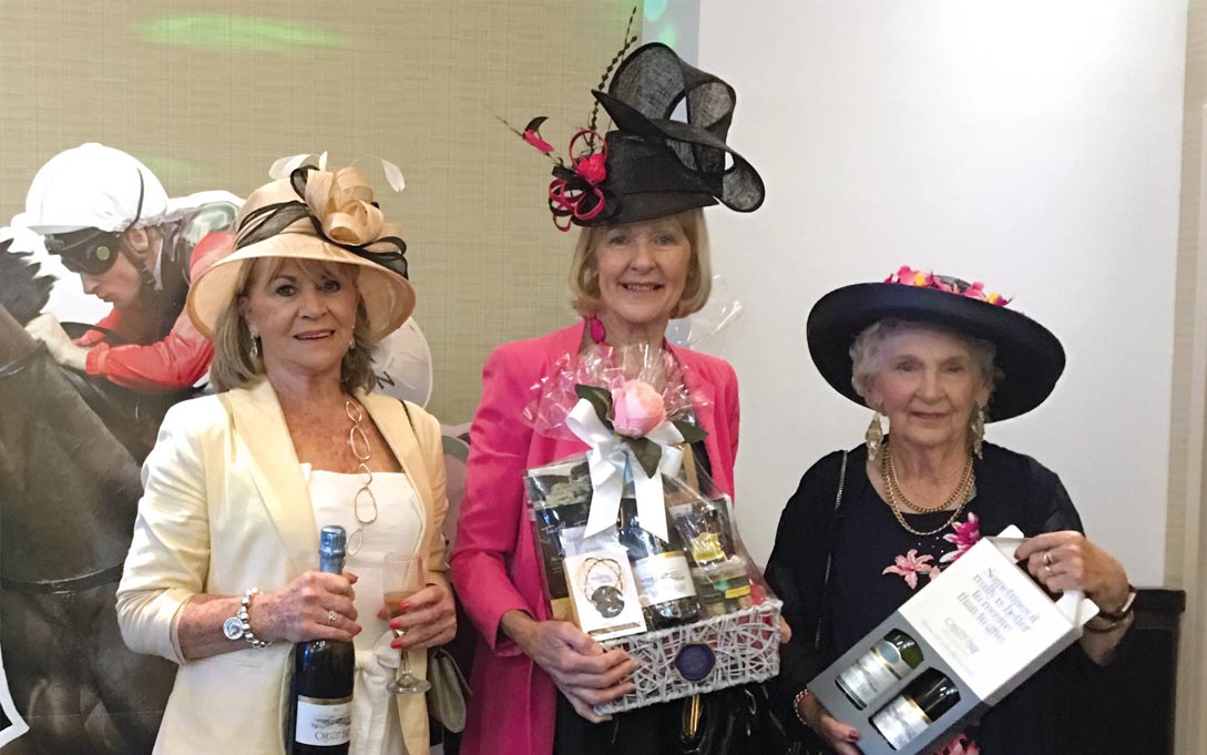 Oaks Day Hat Competition Winners